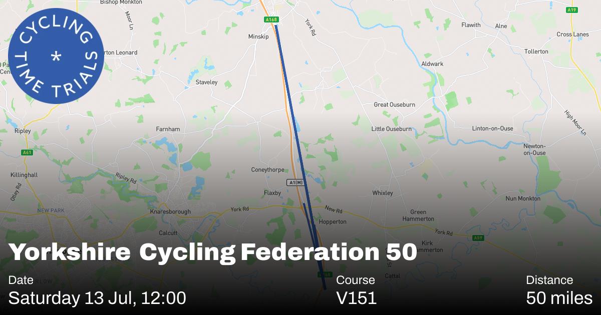 CTT | Yorkshire Cycling Federation 50 2024