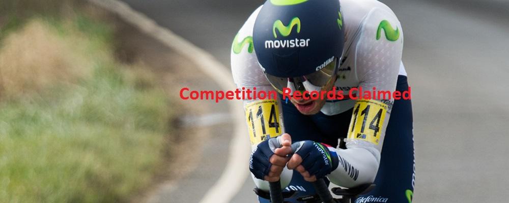 2016- Competition Records Claimed