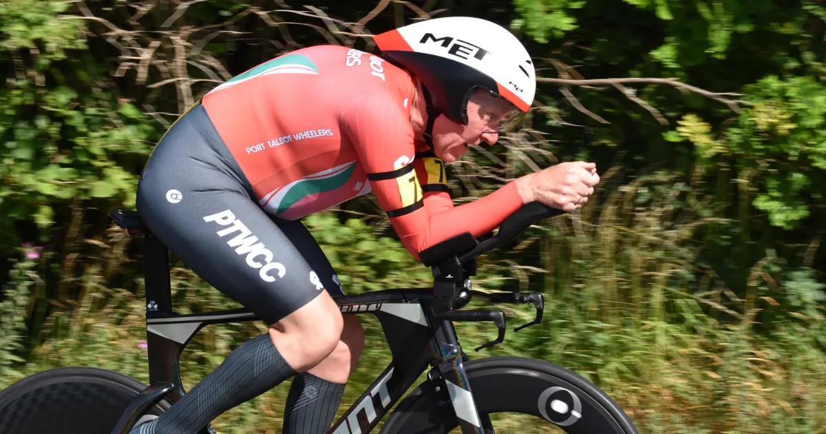 Port Talbot Wheelers cyclist