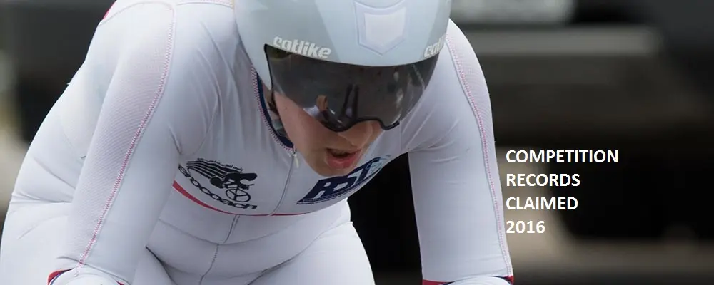 COMPETITION RECORDS CLAIMED 2016