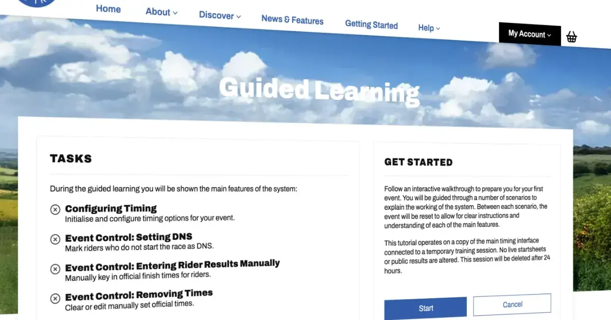 Guided Learning Screenshot