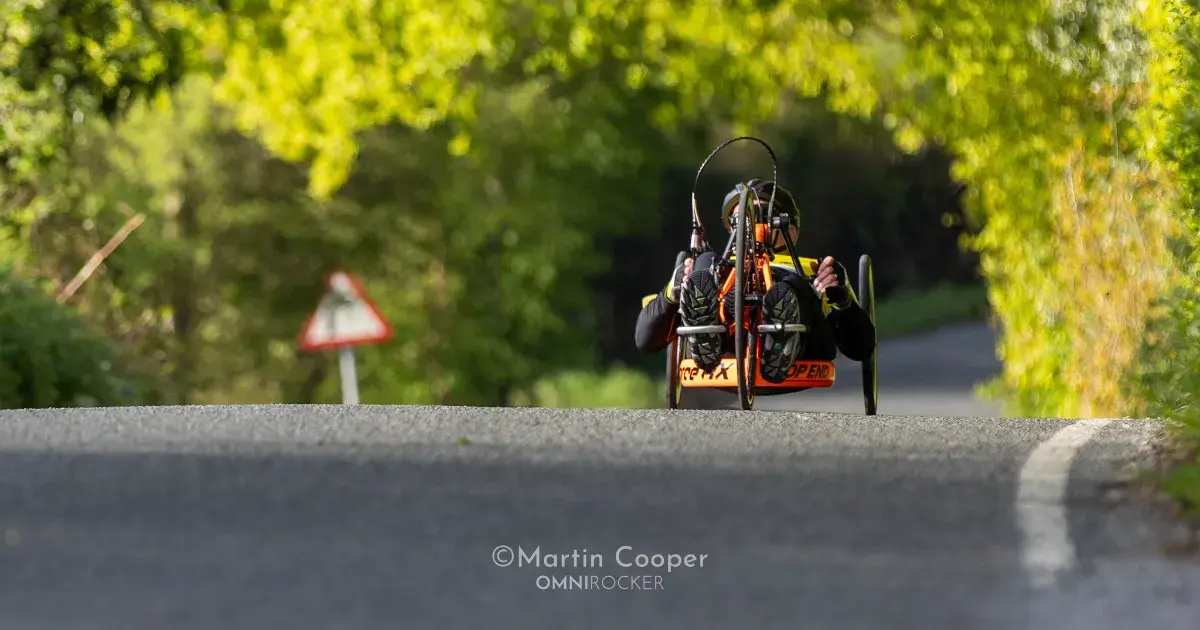 Handcycle on the Vipers