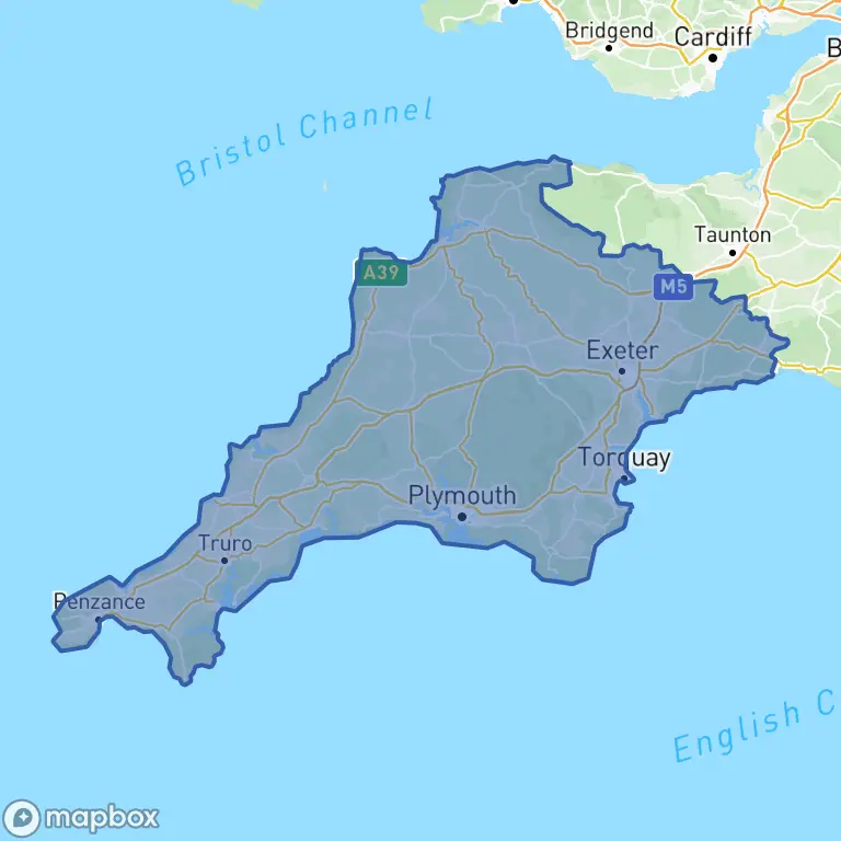 District boundary map