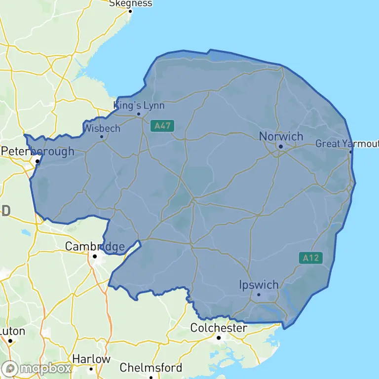 District boundary map