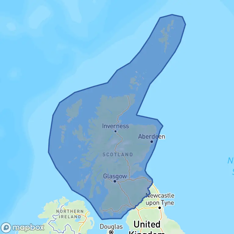 District boundary map