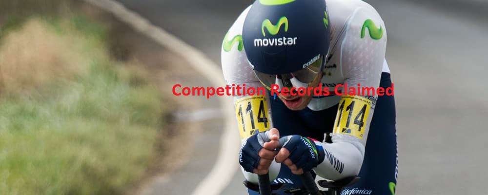 2016- Competition Records Claimed