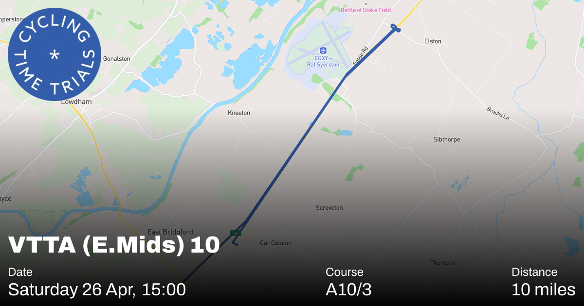 CTT | VTTA (E.Mids) 10 2025